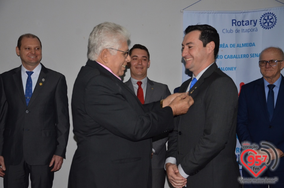 Posse do Conselho do Rotary Club de Itaporã e Casa da Amizade para o ano 2019/2020