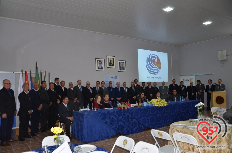 Posse do Conselho do Rotary Club de Itaporã e Casa da Amizade para o ano 2019/2020