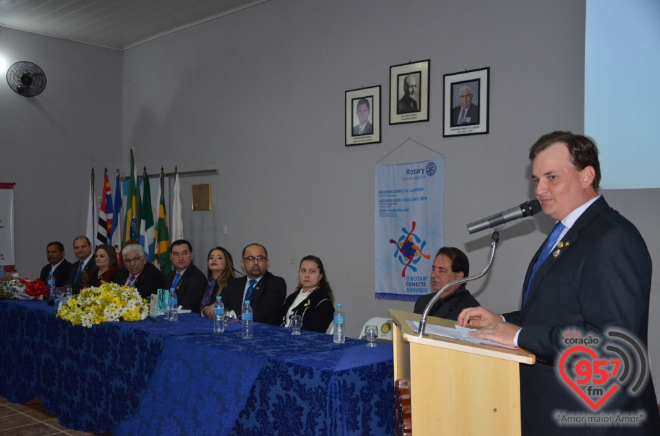 Posse do Conselho do Rotary Club de Itaporã e Casa da Amizade para o ano 2019/2020