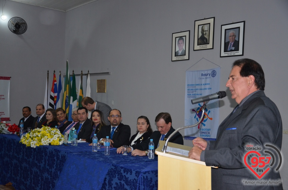 Posse do Conselho do Rotary Club de Itaporã e Casa da Amizade para o ano 2019/2020