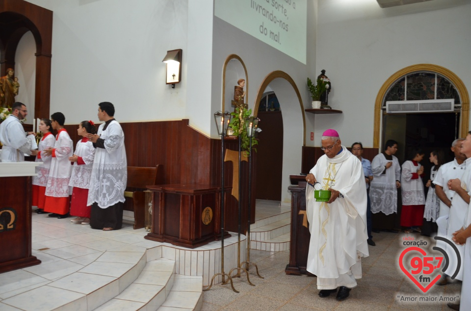 Dom Henrique realiza sagração do Altar da Paróquia São José de Itaporã