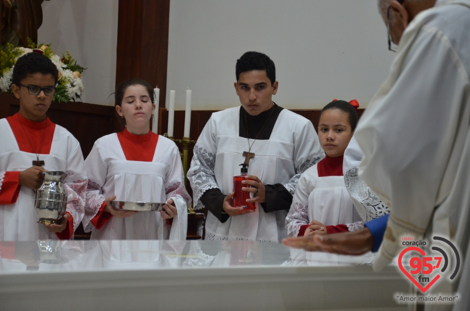 Dom Henrique realiza sagração do Altar da Paróquia São José de Itaporã