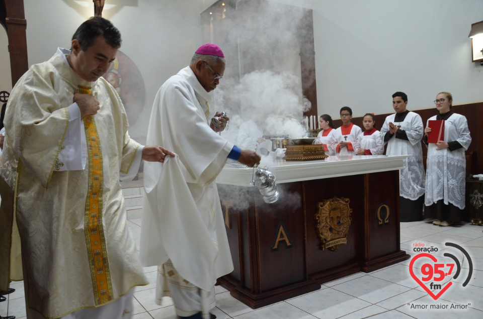 Dom Henrique realiza sagração do Altar da Paróquia São José de Itaporã