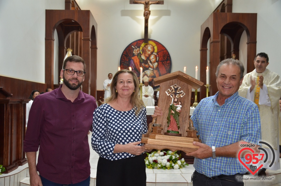 Dom Henrique realiza sagração do Altar da Paróquia São José de Itaporã