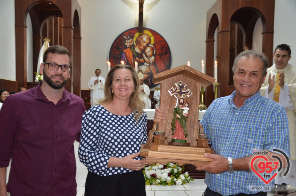 Dom Henrique realiza sagração do Altar da Paróquia São José de Itaporã