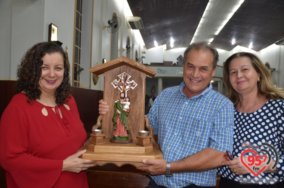 Dom Henrique realiza sagração do Altar da Paróquia São José de Itaporã