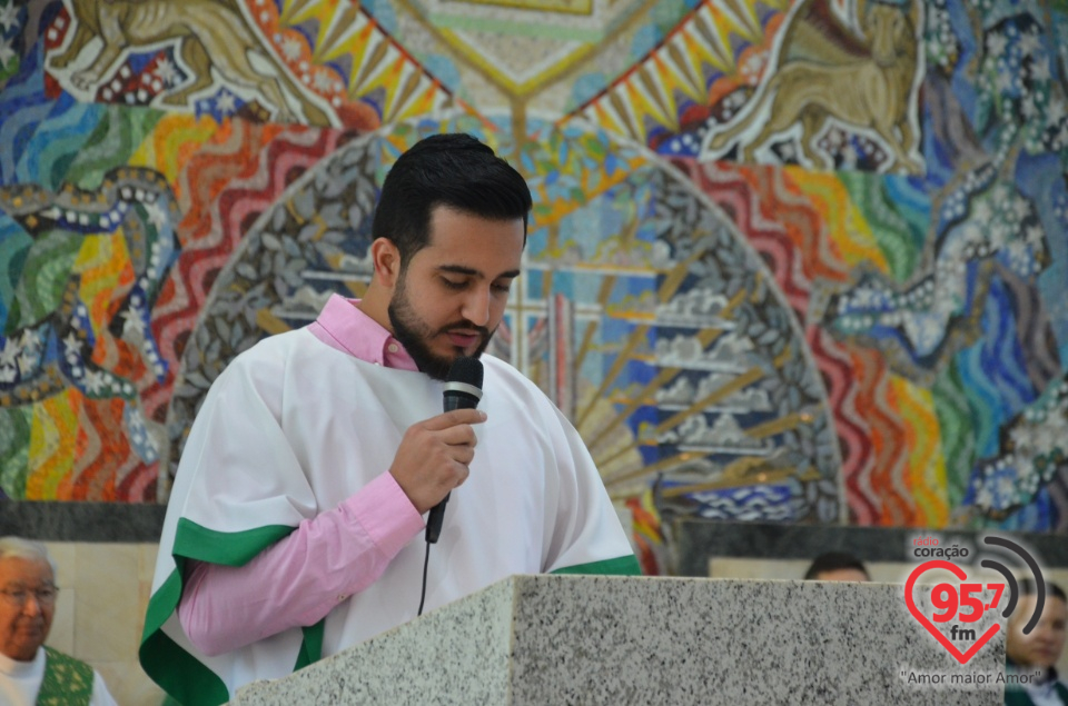 Missa e almoço marca momentos importantes na Catedral de Dourados