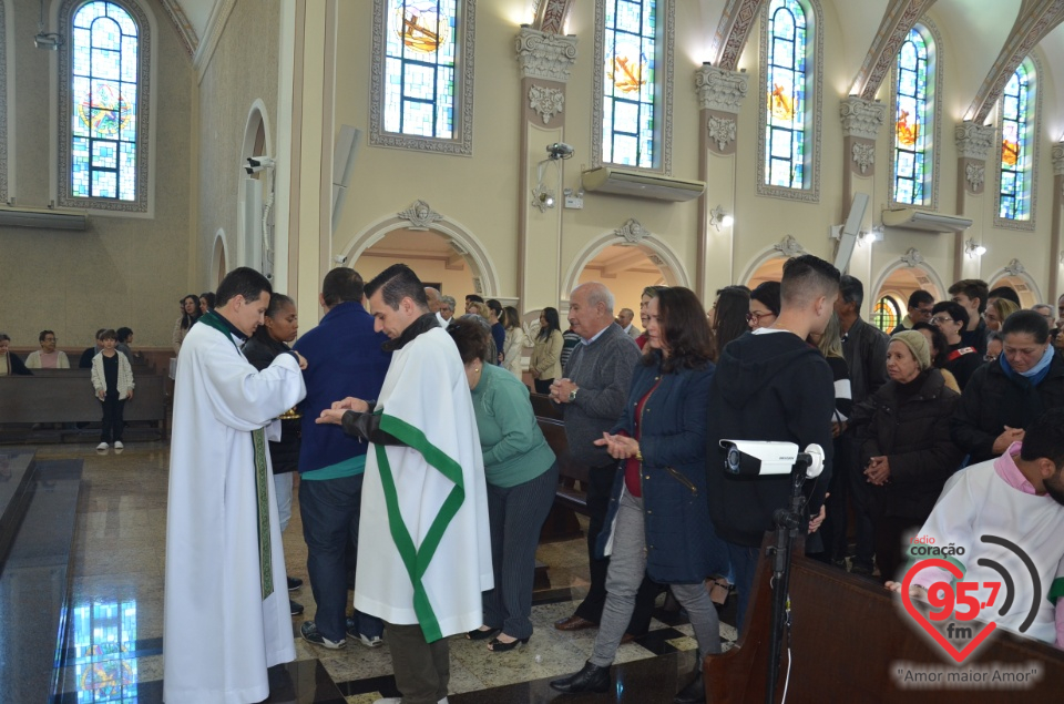 Missa e almoço marca momentos importantes na Catedral de Dourados