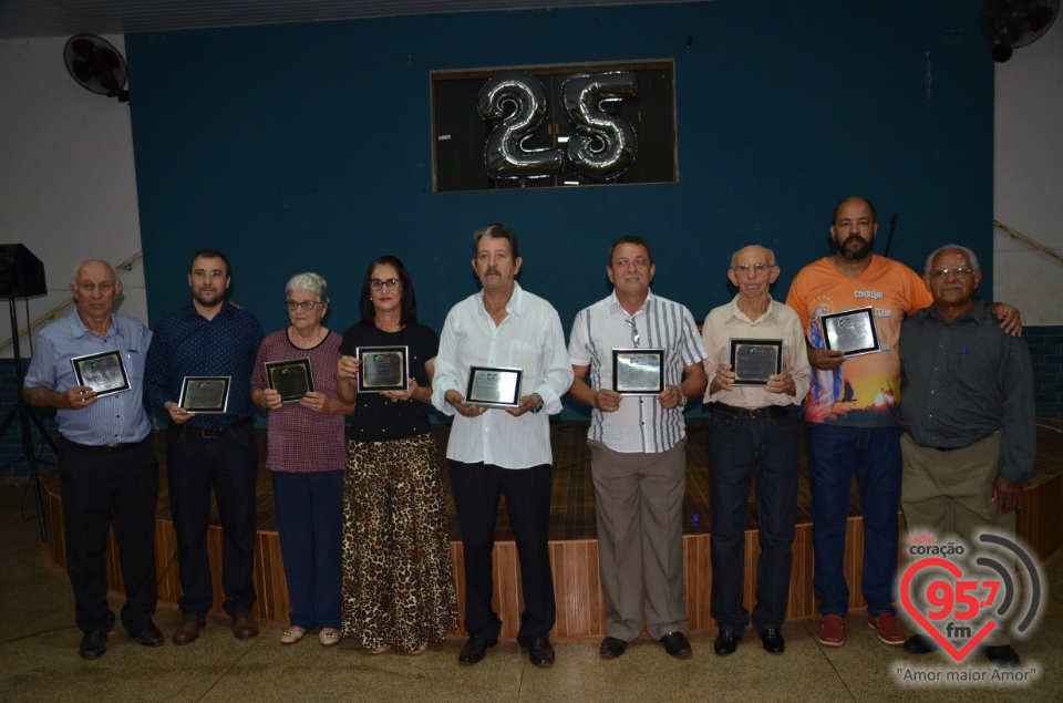 Vicentinos - Noite de homenagens aos membros que atuam na entidade