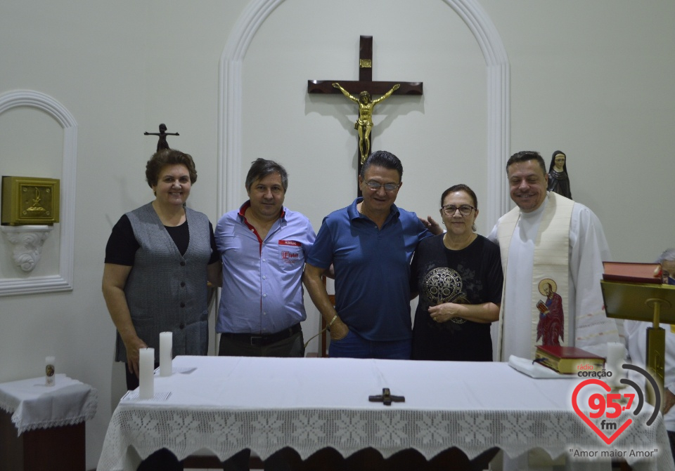 Empresários de Dourados participam da missa do projeto 'Amigo do Coração'