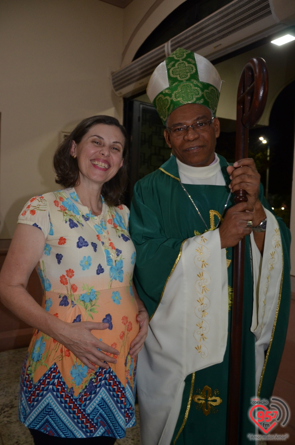 Missa do nascituro e bênção para as mulheres grávidas na Catedral