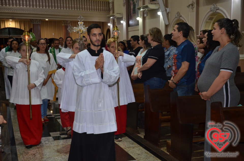 Missa do nascituro e bênção para as mulheres grávidas na Catedral