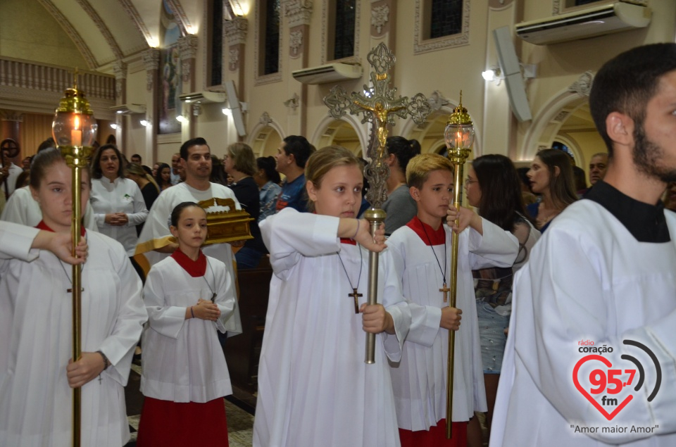 Missa do nascituro e bênção para as mulheres grávidas na Catedral