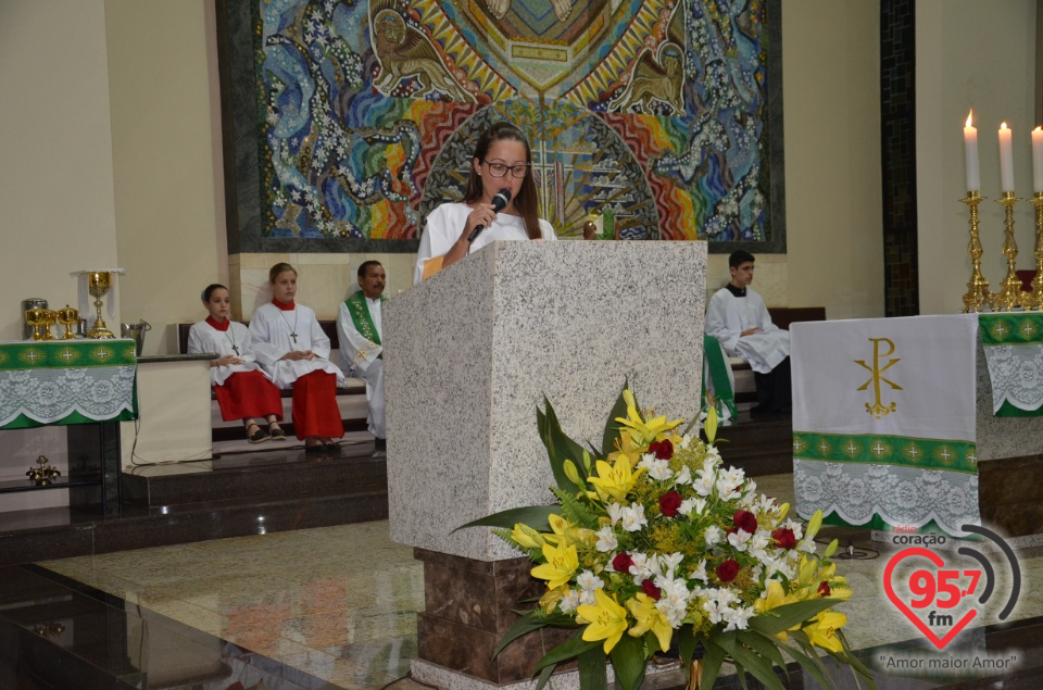 Missa do nascituro e bênção para as mulheres grávidas na Catedral