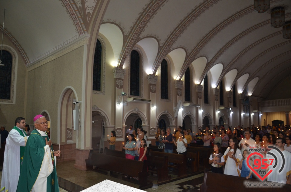 Missa do nascituro e bênção para as mulheres grávidas na Catedral