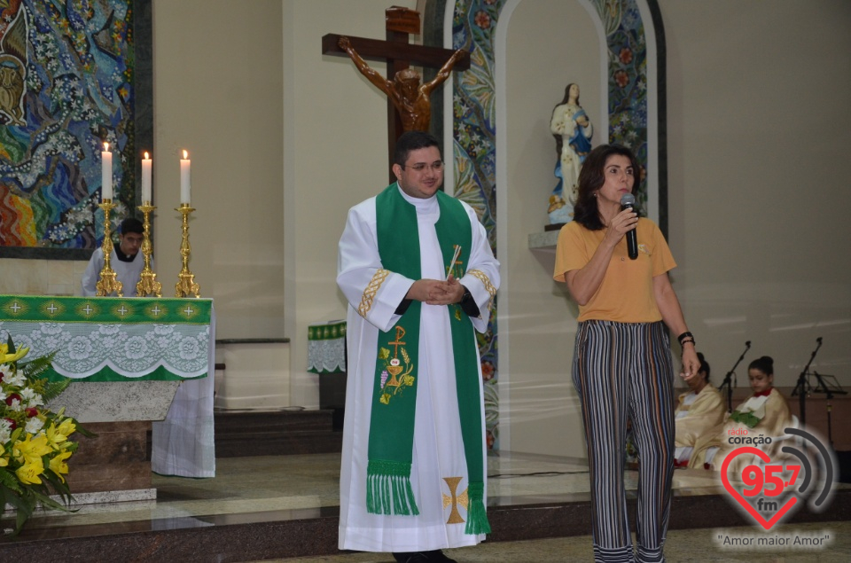 Missa do nascituro e bênção para as mulheres grávidas na Catedral