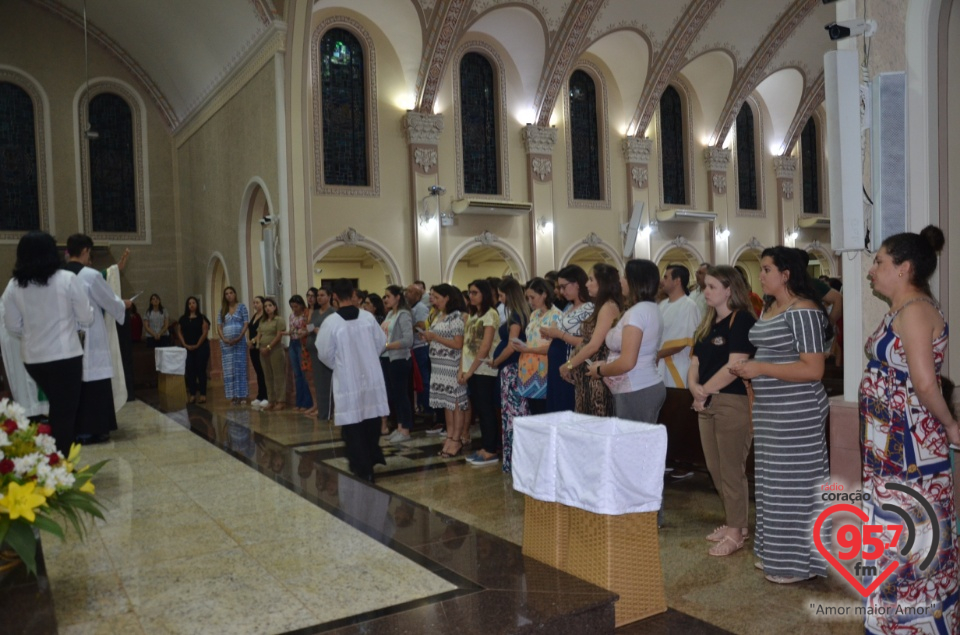 Missa do nascituro e bênção para as mulheres grávidas na Catedral