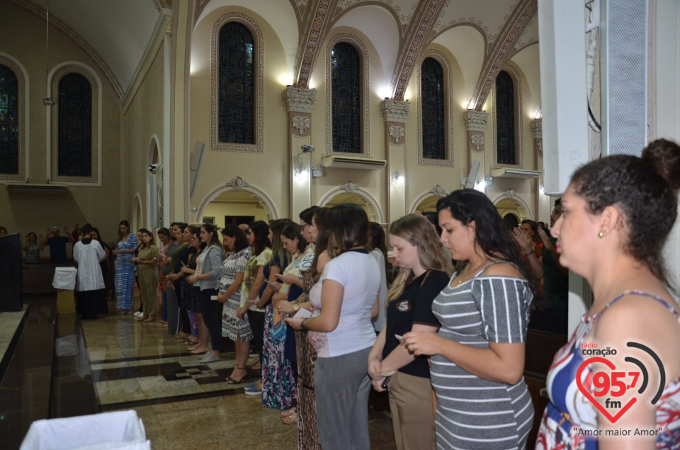 Missa do nascituro e bênção para as mulheres grávidas na Catedral