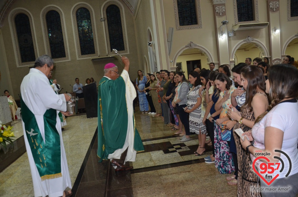 Missa do nascituro e bênção para as mulheres grávidas na Catedral