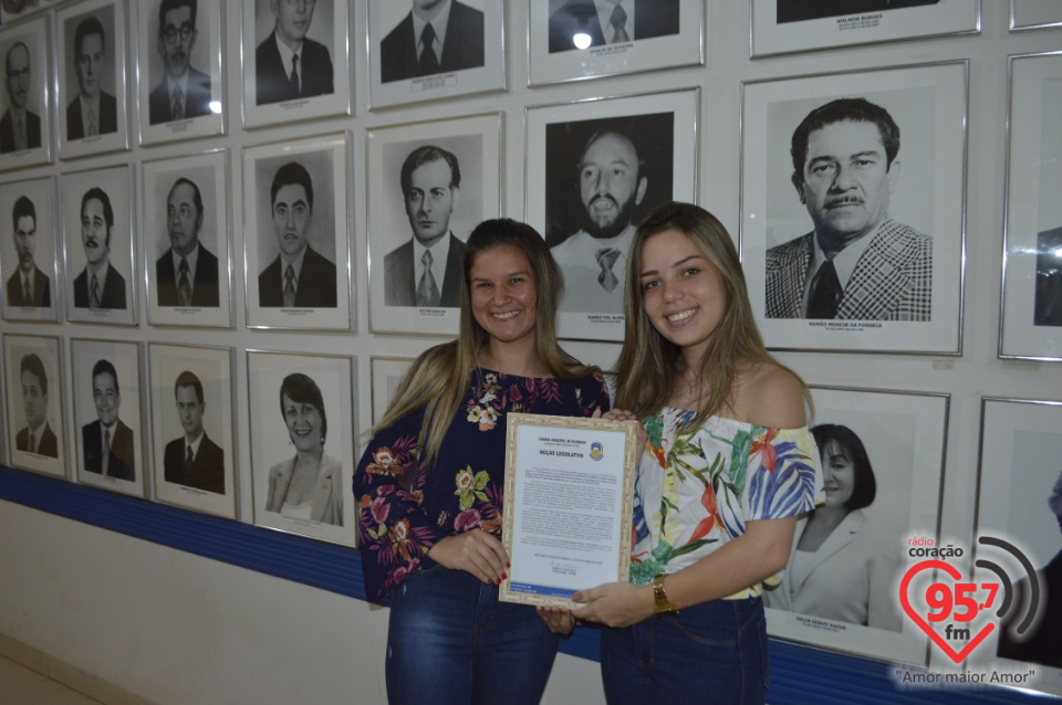 Alunos da Escola Vilmar recebem moção pela premiação na Fecigran/2019