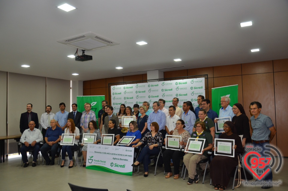 Sicredi Centro-Sul MS realiza entrega dos recursos do Fundo Social em Dourados/MS