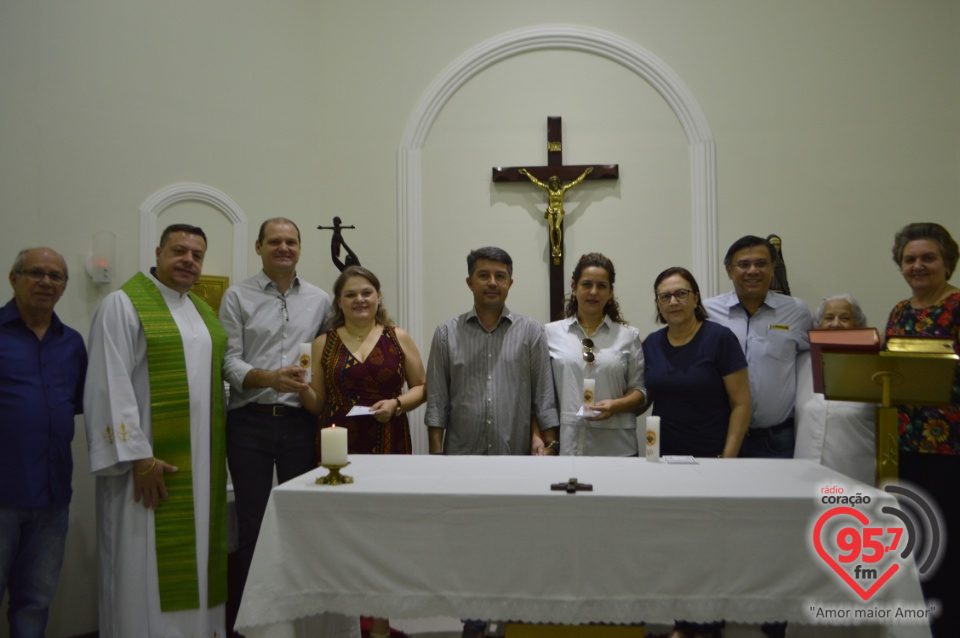 Empresários de Dourados participam da missa do projeto 'Amigo do Coração'