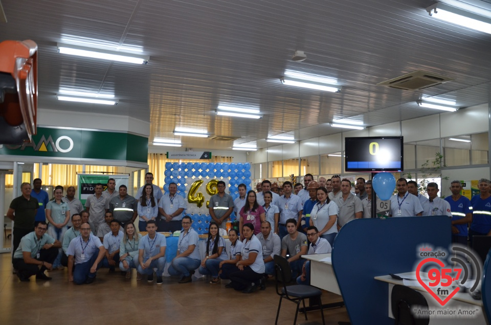 Unidades da COAMO espalhadas pelo Brasil comemoraram os 49 anos da cooperativa