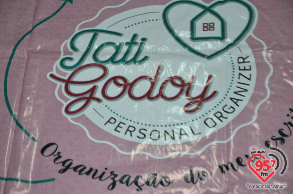 Tati Godoy ministra curso de Personal Organizer em Dourados