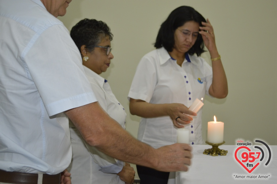 Empresário e diretoras da EIC participam da missa do projeto 'Amigo do Coração'