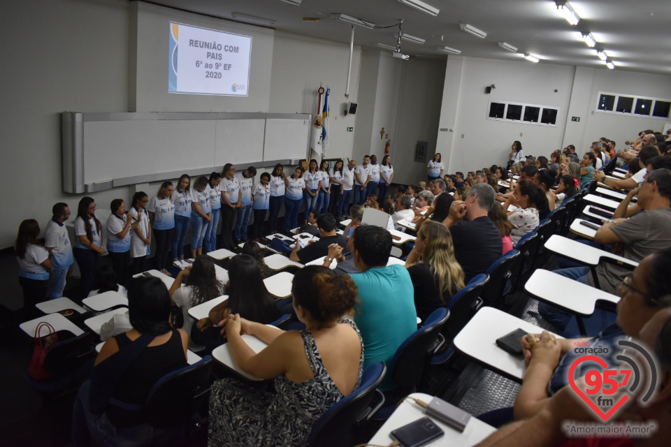 EIC realizada reunião com pais de alunos do 6° ao 9° anos do Ensino Fundamental