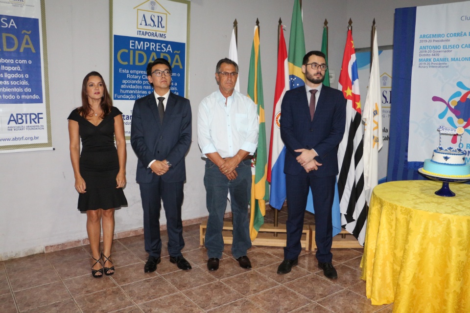 Comemoração dos 46 anos do Rotary Club de Itaporã