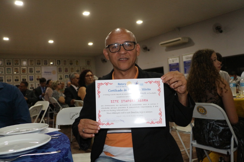 Comemoração dos 46 anos do Rotary Club de Itaporã