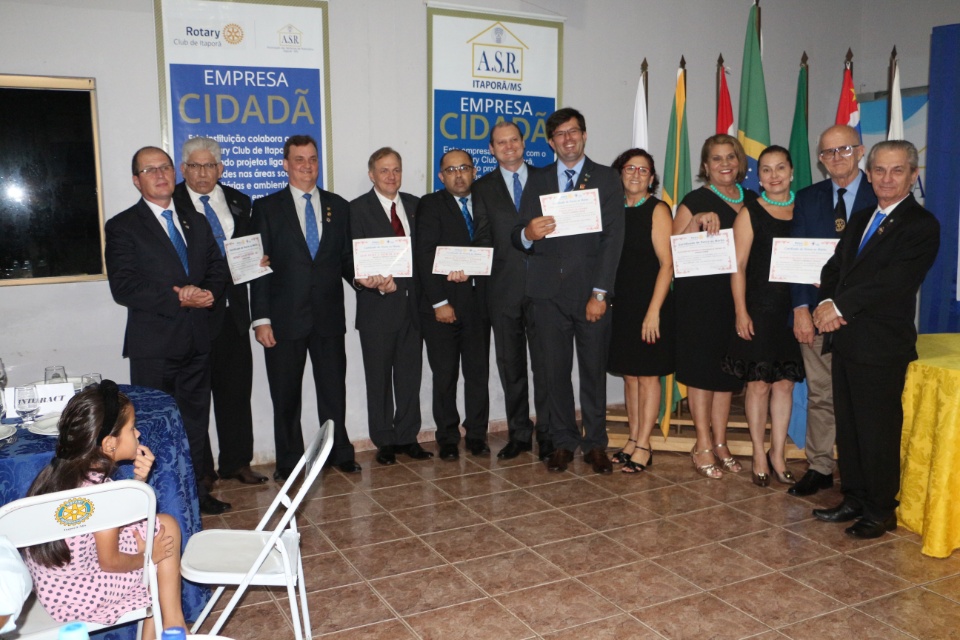 Comemoração dos 46 anos do Rotary Club de Itaporã