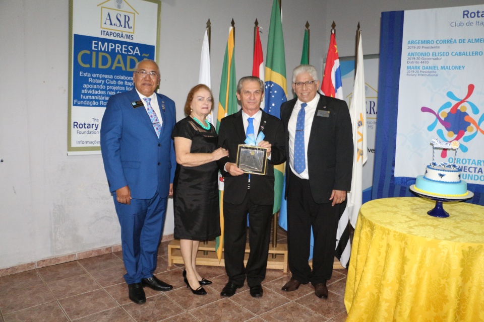 Comemoração dos 46 anos do Rotary Club de Itaporã