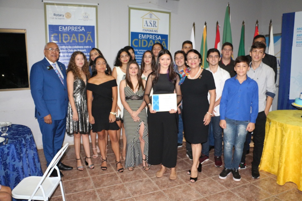 Comemoração dos 46 anos do Rotary Club de Itaporã