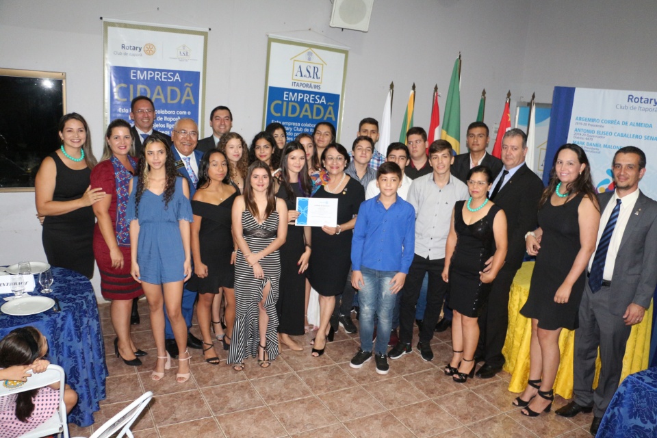 Comemoração dos 46 anos do Rotary Club de Itaporã