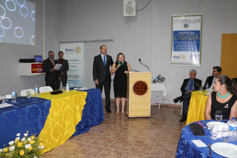 Comemoração dos 46 anos do Rotary Club de Itaporã