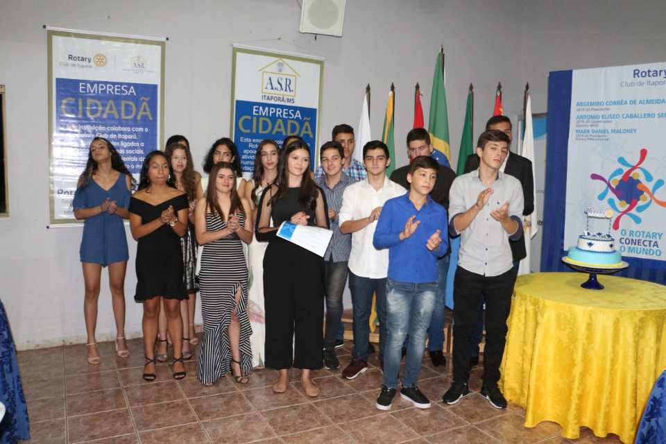 Comemoração dos 46 anos do Rotary Club de Itaporã