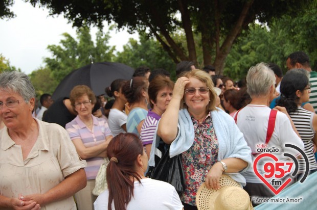 Romaria reúne milhares de fiéis no Santuário Diocesano de Aparecida na Vila São Pedro