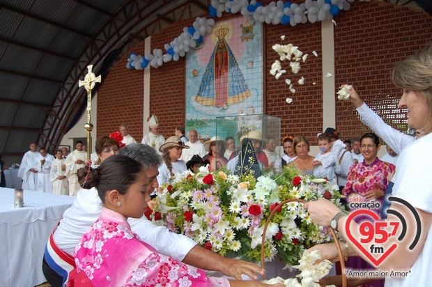 Romaria reúne milhares de fiéis no Santuário Diocesano de Aparecida na Vila São Pedro