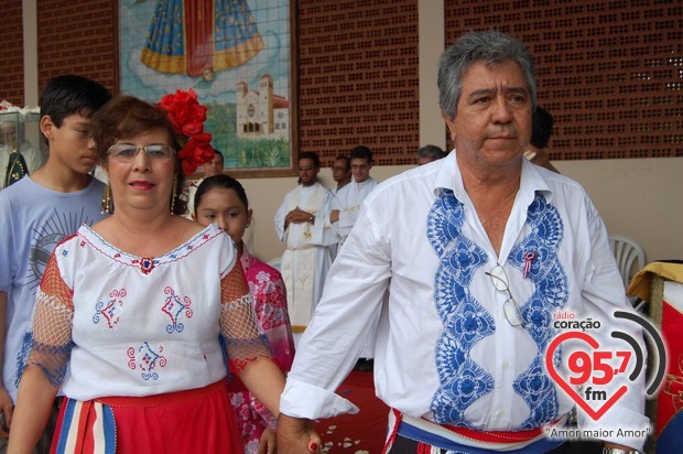 Romaria reúne milhares de fiéis no Santuário Diocesano de Aparecida na Vila São Pedro