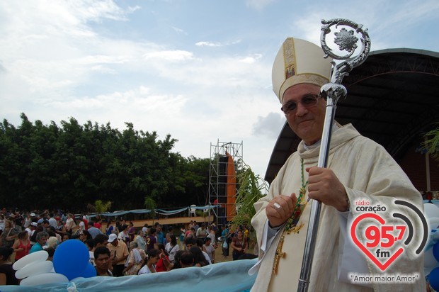 Romaria reúne milhares de fiéis no Santuário Diocesano de Aparecida na Vila São Pedro