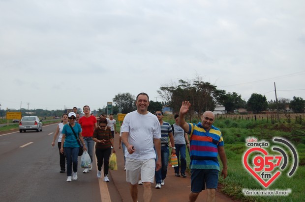 Romaria reúne milhares de fiéis no Santuário Diocesano de Aparecida na Vila São Pedro