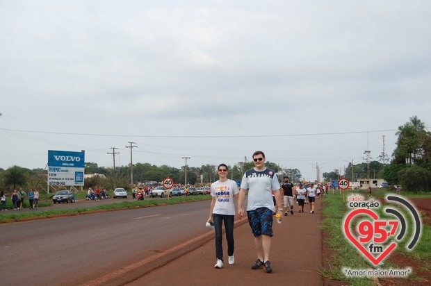 Romaria reúne milhares de fiéis no Santuário Diocesano de Aparecida na Vila São Pedro