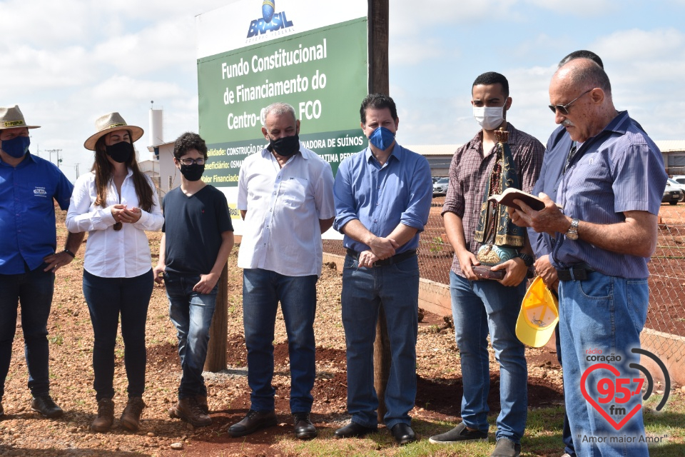 Produtores de Dourados inauguram granja pioneira no Brasil em ração líquida para suínos
