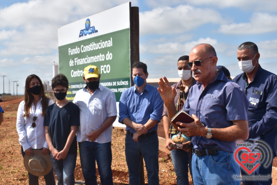 Produtores de Dourados inauguram granja pioneira no Brasil em ração líquida para suínos