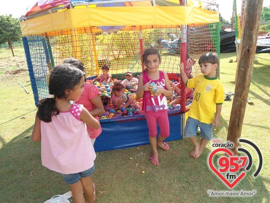 Festa das Crianças na comunidade São Jorge