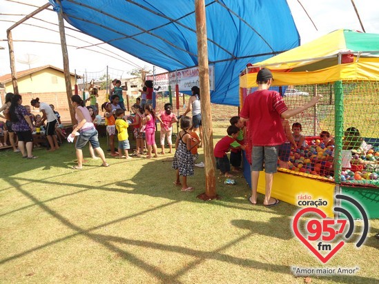 Festa das Crianças na comunidade São Jorge