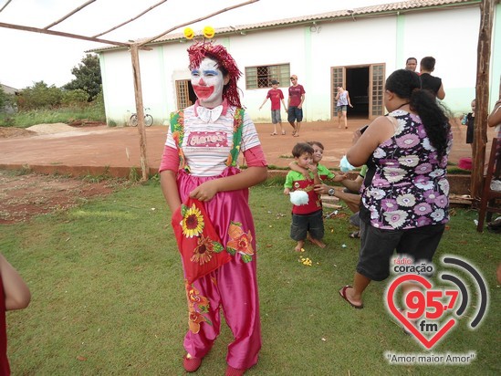 Festa das Crianças na comunidade São Jorge