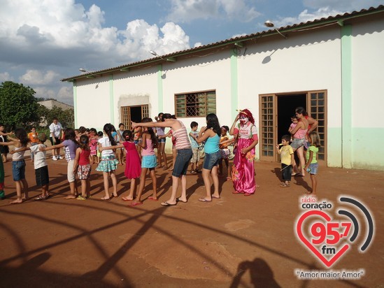 Festa das Crianças na comunidade São Jorge